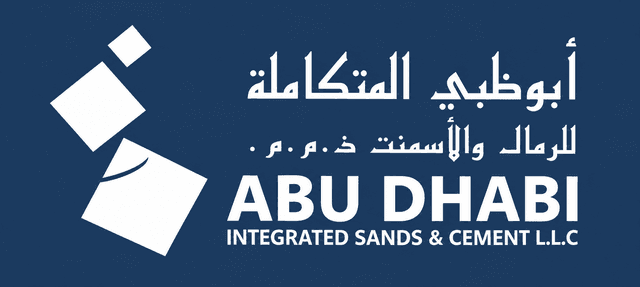 Abu Dhabi Integrated sand & cement logo
